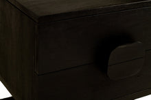 Load image into Gallery viewer, Eden Bedside Table - Black - Boho Bliss