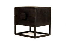Load image into Gallery viewer, Eden Bedside Table - Black - Boho Bliss