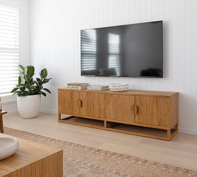 Eden Entertainment Unit - 200cm - Boho Bliss
