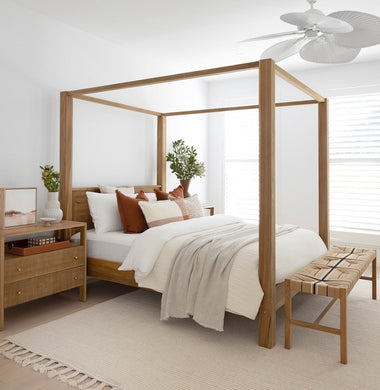 Eden Four Post Bed - King - Boho Bliss