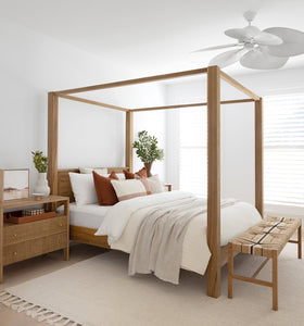 Eden Four Post Bed - Queen - Boho Bliss