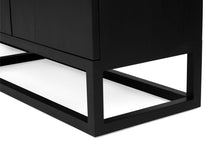 Load image into Gallery viewer, Eden Sideboard - 4 Door - Black - Boho Bliss