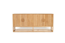 Load image into Gallery viewer, Eden Sideboard - 4 Door - Natural - Boho Bliss