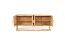 Load image into Gallery viewer, Eden Sideboard - 4 Door - Natural - Boho Bliss