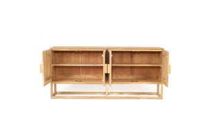 Eden Sideboard - 4 Door - Natural - Boho Bliss