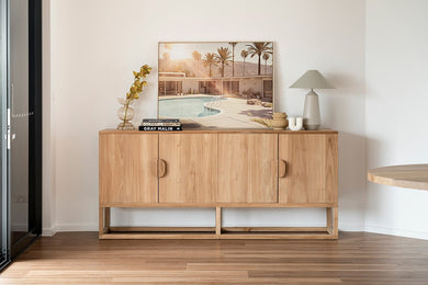 Eden Sideboard - 4 Door - Natural - Boho Bliss