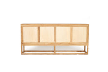 Load image into Gallery viewer, Eden Sideboard - 4 Door - Natural - Boho Bliss