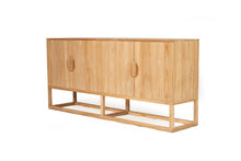 Load image into Gallery viewer, Eden Sideboard - 4 Door - Natural - Boho Bliss