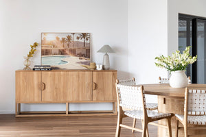 Eden Sideboard - 4 Door - Natural - Boho Bliss