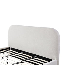 Load image into Gallery viewer, Edgemont Queen Bed - Cream White - Boho Bliss