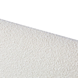 Edgemont Queen Bed - Cream White - Boho Bliss