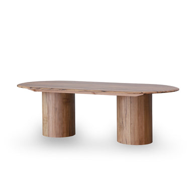 Elara 2.4m Oval Dining Table - Natural - Boho Bliss