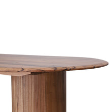 Load image into Gallery viewer, Elara 2.4m Oval Dining Table - Natural - Boho Bliss