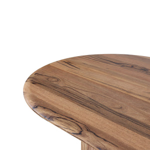 Elara 2.4m Oval Dining Table - Natural - Boho Bliss
