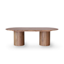 Load image into Gallery viewer, Elara 2.4m Oval Dining Table - Natural - Boho Bliss