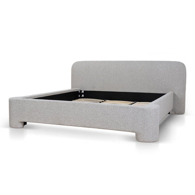 Elbourne King Bed - Clay Grey - Boho Bliss