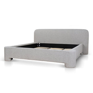 Elbourne King Bed - Clay Grey - Boho Bliss