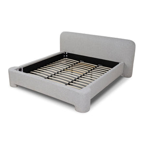 Elbourne King Bed - Clay Grey - Boho Bliss