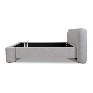 Elbourne King Bed - Clay Grey - Boho Bliss