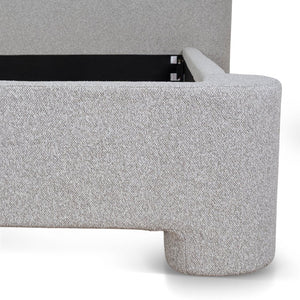 Elbourne King Bed - Clay Grey - Boho Bliss