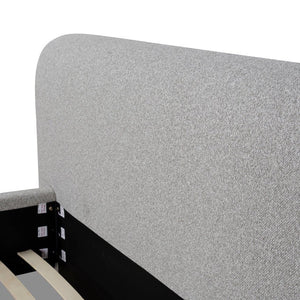 Elbourne King Bed - Clay Grey - Boho Bliss
