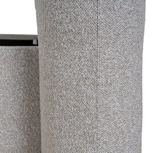 Elbourne King Bed - Clay Grey - Boho Bliss