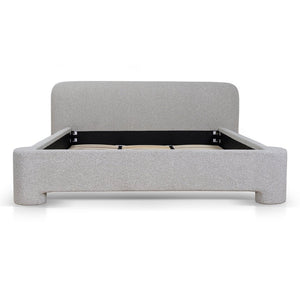 Elbourne King Bed - Clay Grey - Boho Bliss