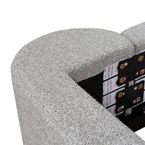 Elbourne King Bed - Clay Grey - Boho Bliss