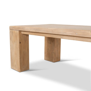 Elma 2.44m Dining Table - Natural - Boho Bliss