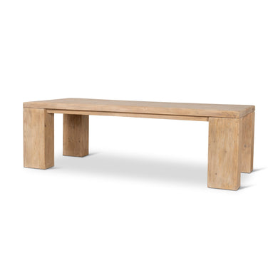 Elma 3m Elm Dining Table - Natural - Boho Bliss