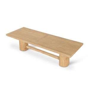 Elowen Dining Table 2.8m - Natural Elm - Boho Bliss