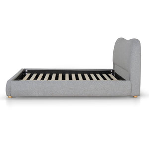Elowen King Bed - Storm Grey - Boho Bliss
