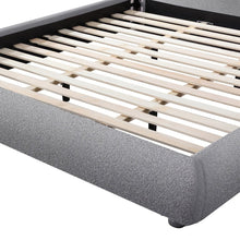 Load image into Gallery viewer, Elowen King Bed - Storm Grey - Boho Bliss