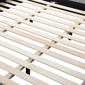 Elowen King Bed - Storm Grey - Boho Bliss