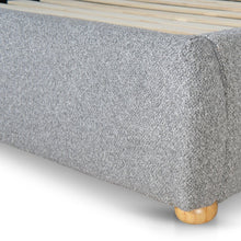 Load image into Gallery viewer, Elowen King Bed - Storm Grey - Boho Bliss