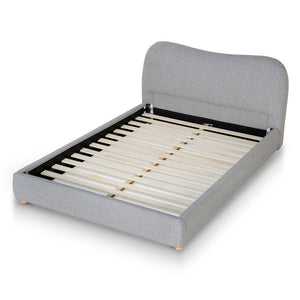 Elowen Queen Bed - Storm Grey - Boho Bliss