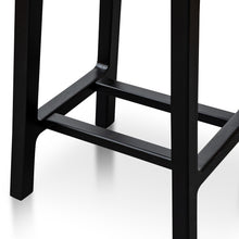 Load image into Gallery viewer, Elwood Bar Stool 65cm - Black - Boho Bliss