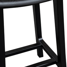 Load image into Gallery viewer, Elwood Bar Stool 65cm - Black - Boho Bliss