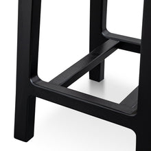 Load image into Gallery viewer, Elwood Bar Stool 65cm - Black - Boho Bliss