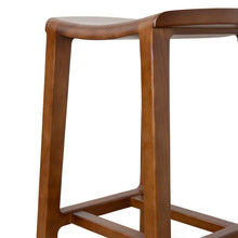 Load image into Gallery viewer, Elwood Bar Stool 65cm - Walnut - Boho Bliss