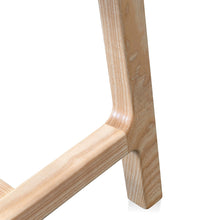 Load image into Gallery viewer, Elwood Wooden Dinner Stool 45cm - Natural - Boho Bliss
