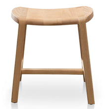 Load image into Gallery viewer, Elwood Wooden Dinner Stool 45cm - Natural - Boho Bliss