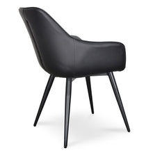 Load image into Gallery viewer, Entwine Dining Chairs (Set of 2) - Black PU - Boho Bliss