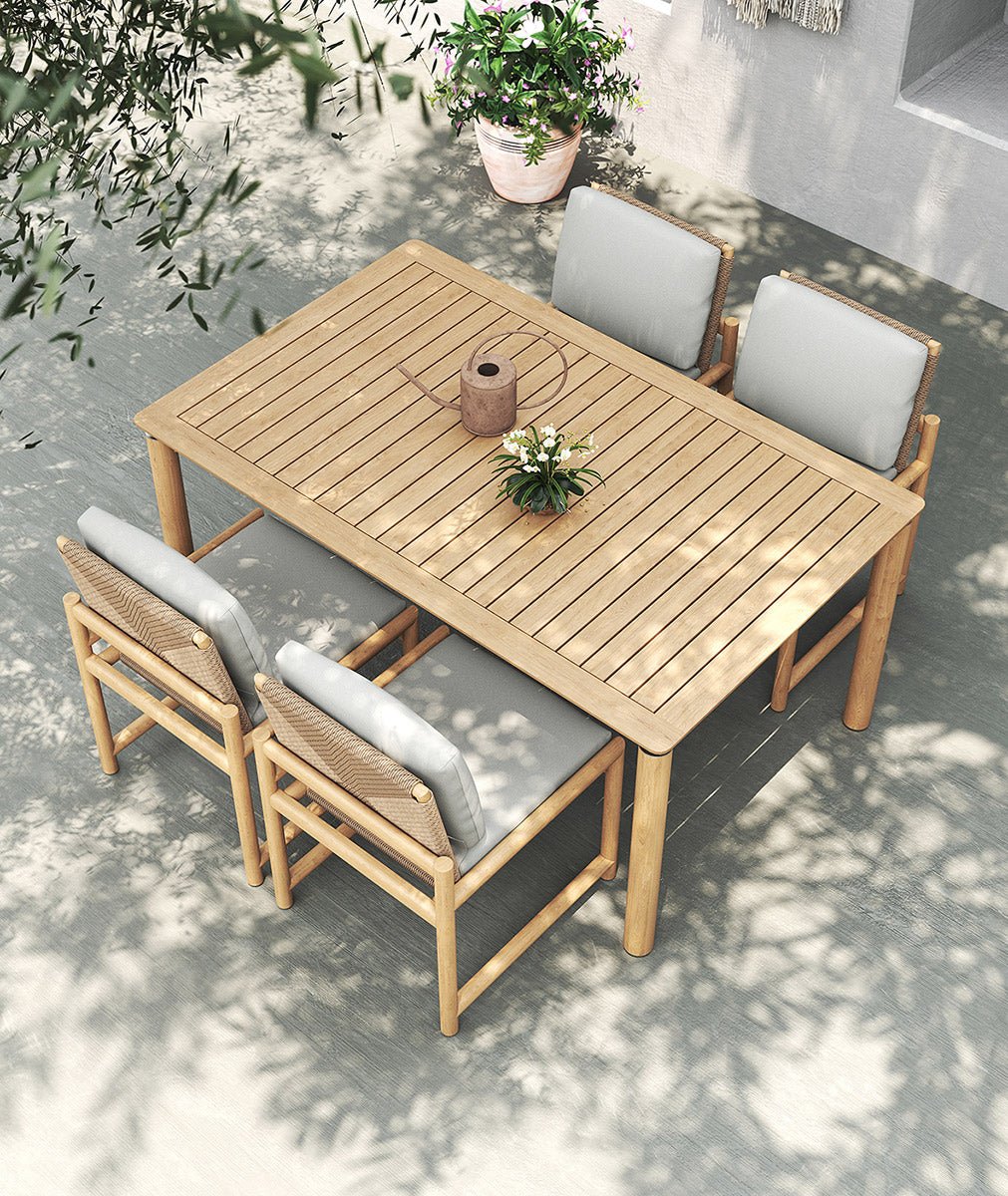 Esperance Outdoor Dining Table - 1.6m - Boho Bliss