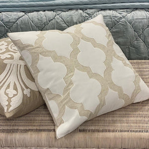 Esperance White Cushion Cover - Boho Bliss