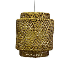 Load image into Gallery viewer, Ethan Rattan Pendant Light - Boho Bliss