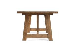 Farmhouse Dining Table - 250cm - Boho Bliss