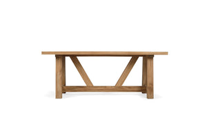 Farmhouse Dining Table - 250cm - Boho Bliss