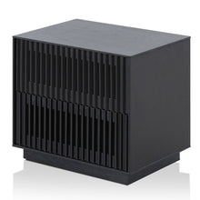 Load image into Gallery viewer, Fern Bedside Table - Black - Boho Bliss
