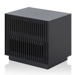 Fern Bedside Table - Black - Boho Bliss